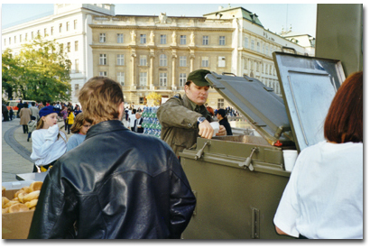 Zugsführer Dörre an der FK 58